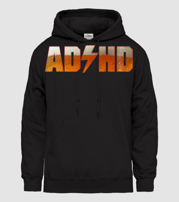 ADHD | ModerneImageArt | MIA minta fekete pólón